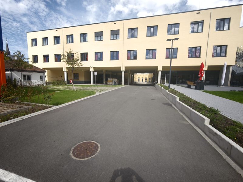Außenanlage Helios Klinikum in Oberhausen