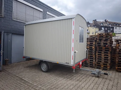 Mobiler Baustellen-Bauwagen